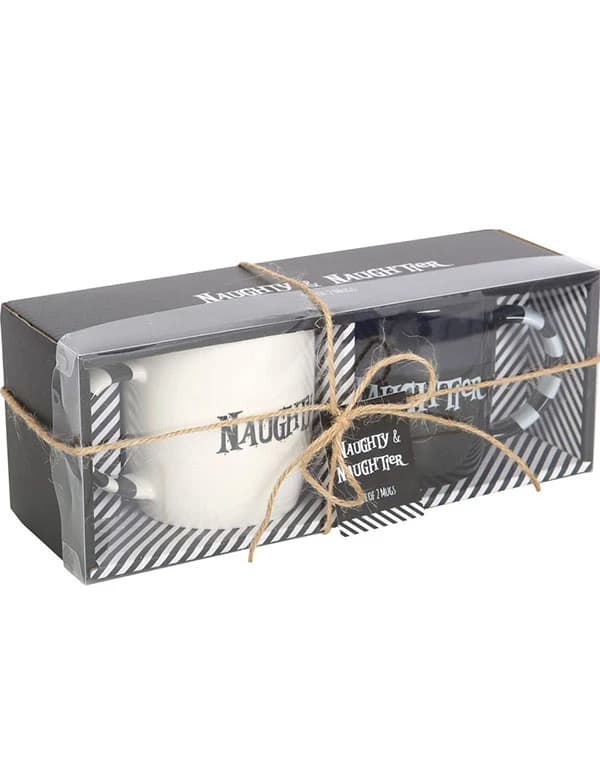 Naughty and Naughtier Couples Mug Set