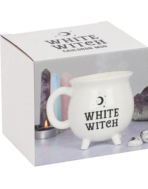 White Witch Cauldron Mug