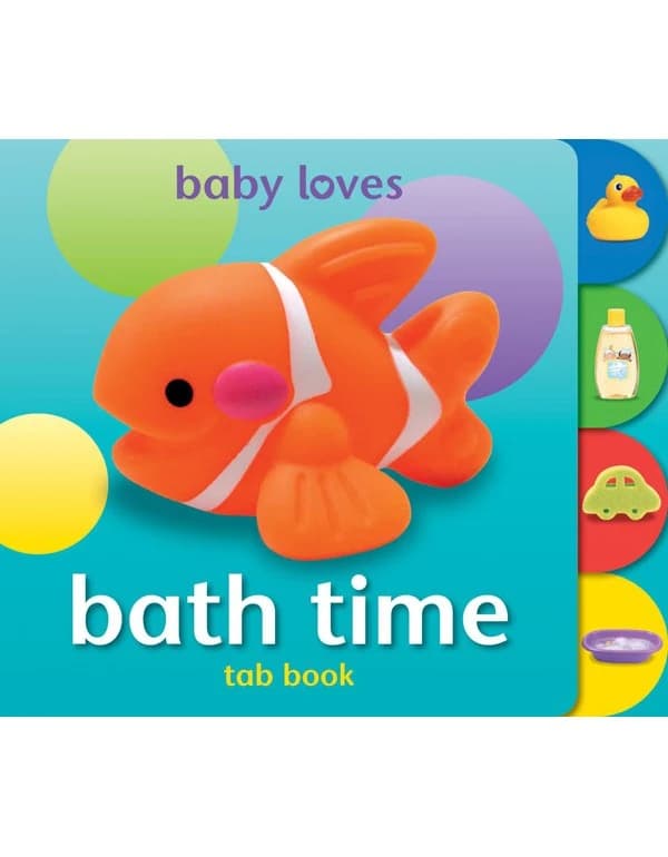 Teach Your Toddler Bathtime Tab Book
