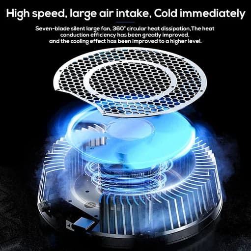 Tablet Cooler with Semiconductor Chip Memo Cx05 - Magnetic Tablet Cooler