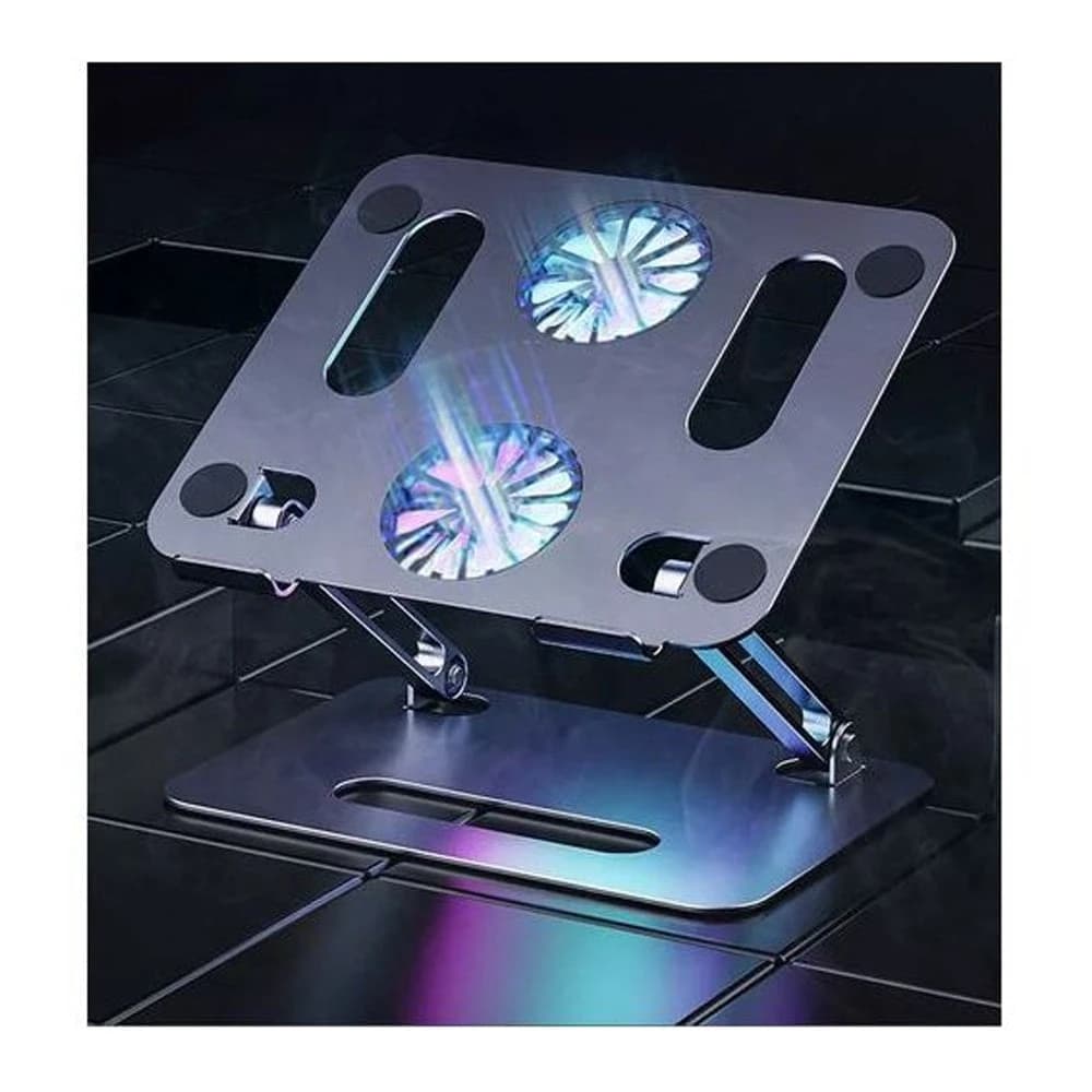 Portable Foldable Laptop Stand with USB Cooling Fans