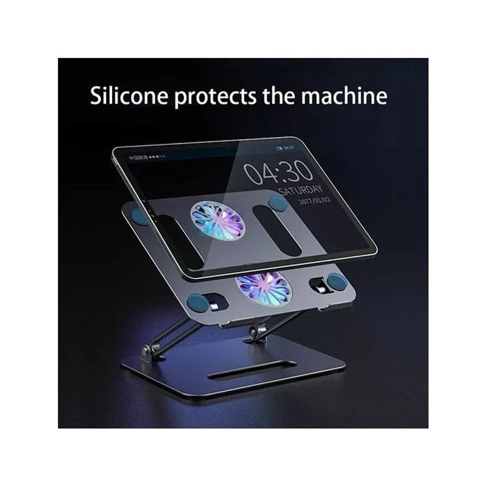 Portable Foldable Laptop Stand with USB Cooling Fans