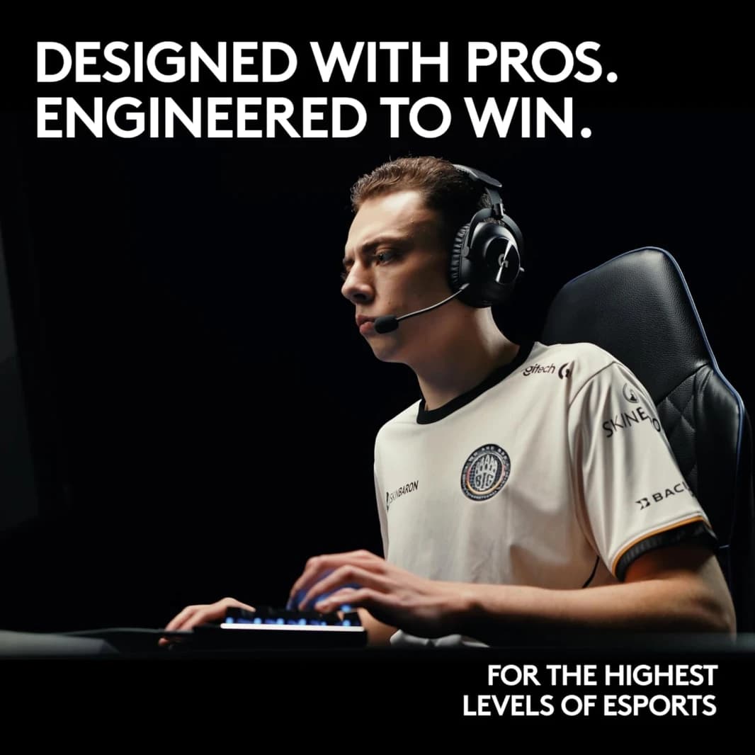 Logitech G Pro X 2 Lightspeed Wireless Gaming Headset - Pink