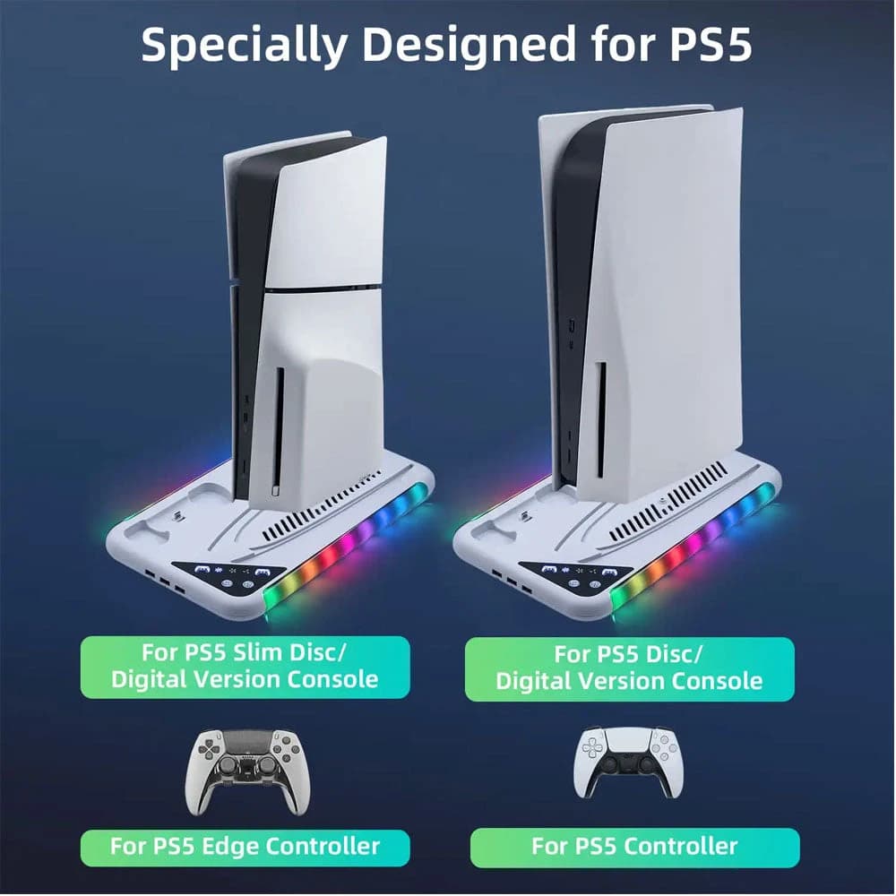 Dobe TP5-3557 Multifunctional Cooling Stand with Controller Charger and Headphone Hook