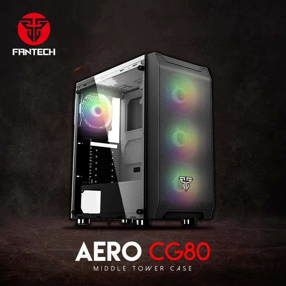 Fantech Aero CG80 RGB Mid Tower Case