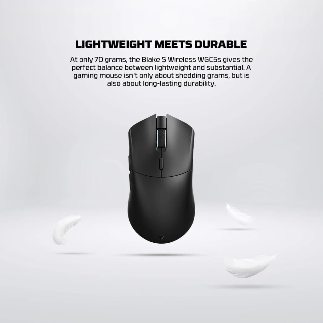 FANTECH WGC5S Blake S Dual Mode Wireless Gaming Mouse - Black