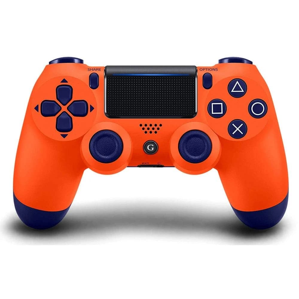 Wireless BT Gamepad for PS4 Solid Orange