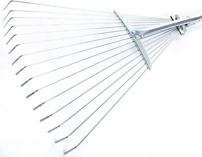 Adjustable Metal Leaf Rake