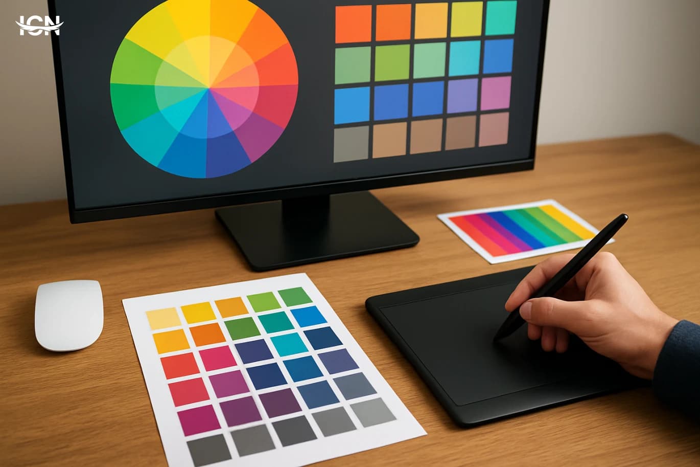 Designing Accessible Color Palettes for Digital Art