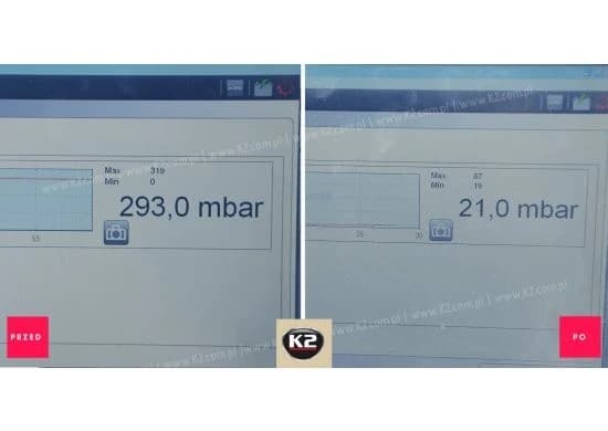 منظف كتالايزر للسيارات الديزل K2 DPF CLEANER 500 ML