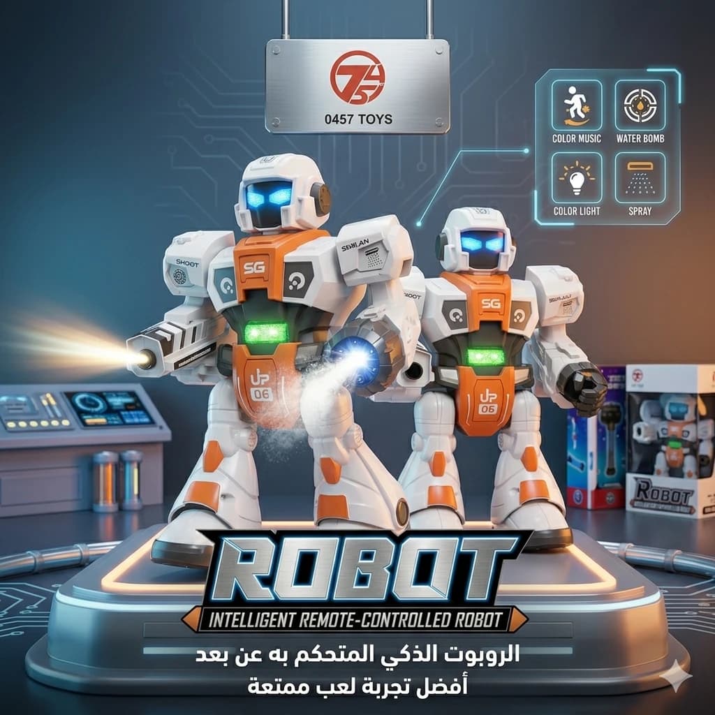 روبوت قتالي ذكي بالتحكم عن بعد