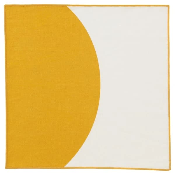منديل أصفر، 40x40 سم