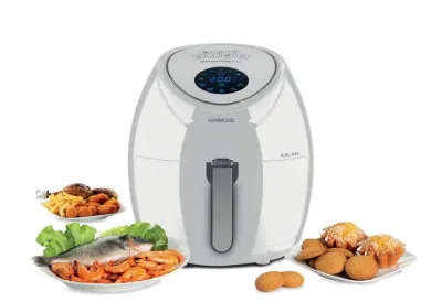 Kenwood 1800w Digital Air Fryer 5.5l, 2.4kg, White HFP50.000WH