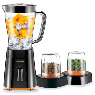 Kenwood 1.5l Blender With Mill 500w Black, BlLP15.360BK