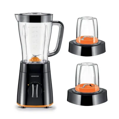 Kenwood 1.5l Blender With Mill 500w Black, BlLP15.360BK