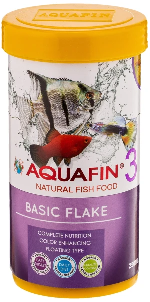 Aquafin Natural Fish Food Basic Flake