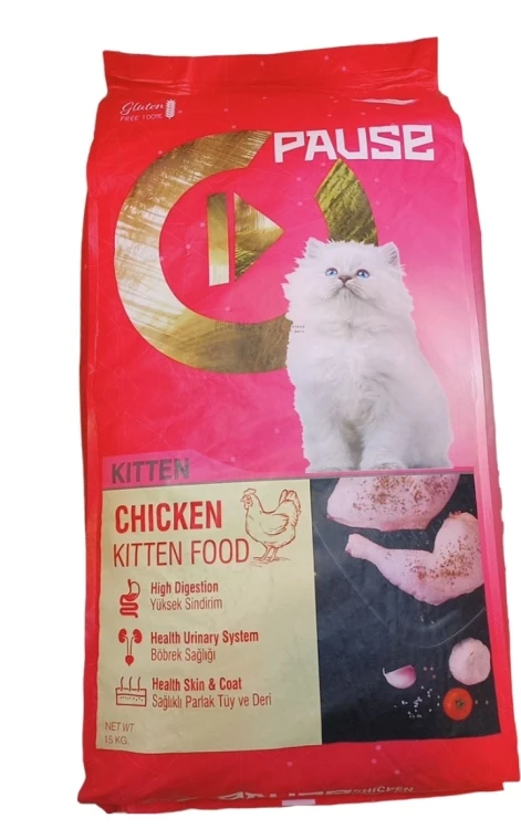 PAUSE DRY FOOD KITTEN 15 KG