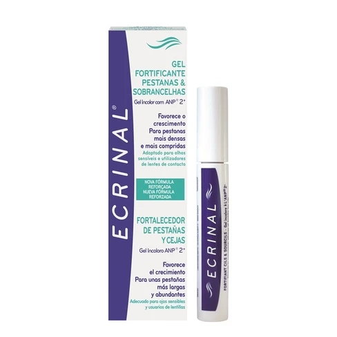 Eyelash & Eyebrow Strengthening Gel- 9Ml- Ecrinal