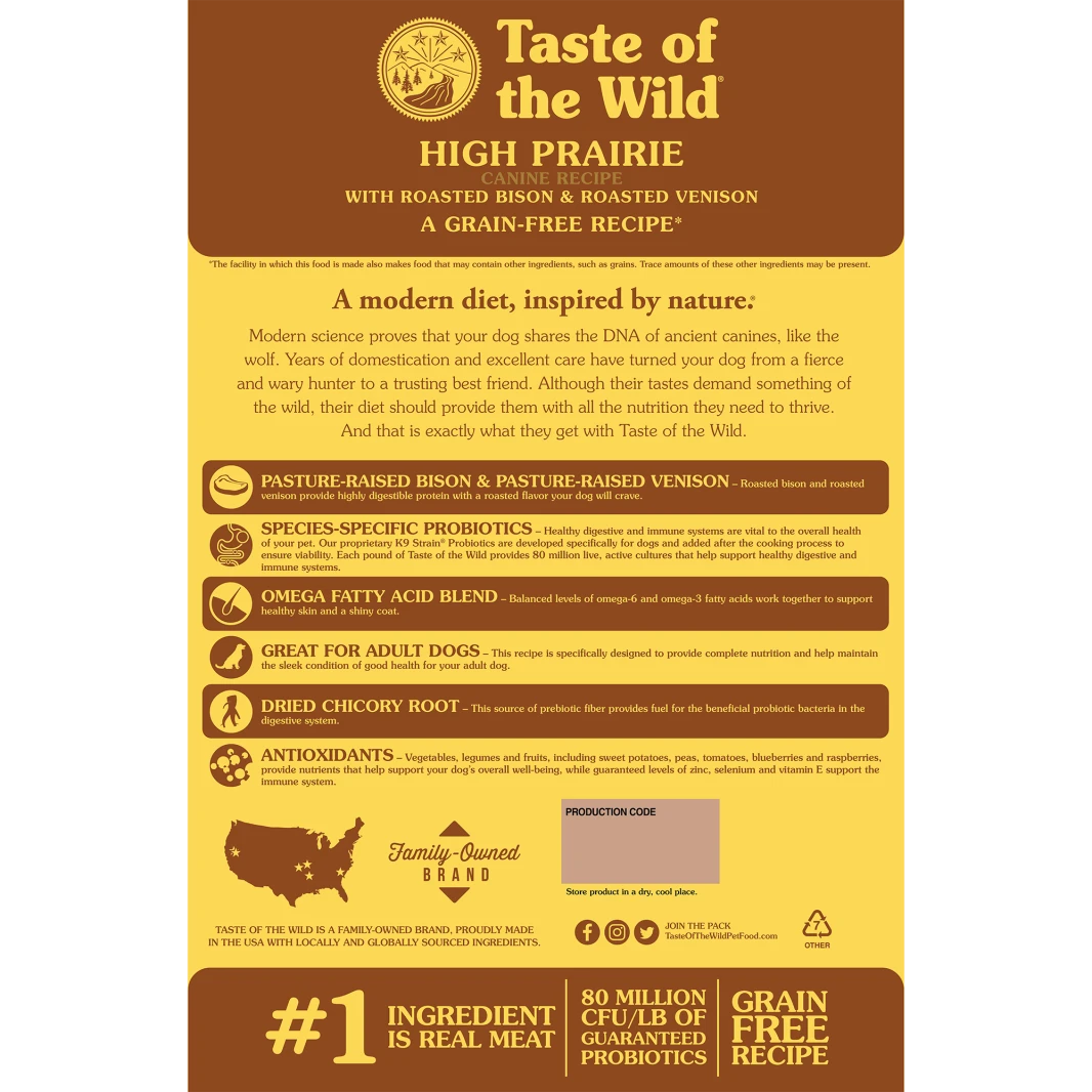 Taste of the Wild Roasted Bison & Venison, 13.6 KG