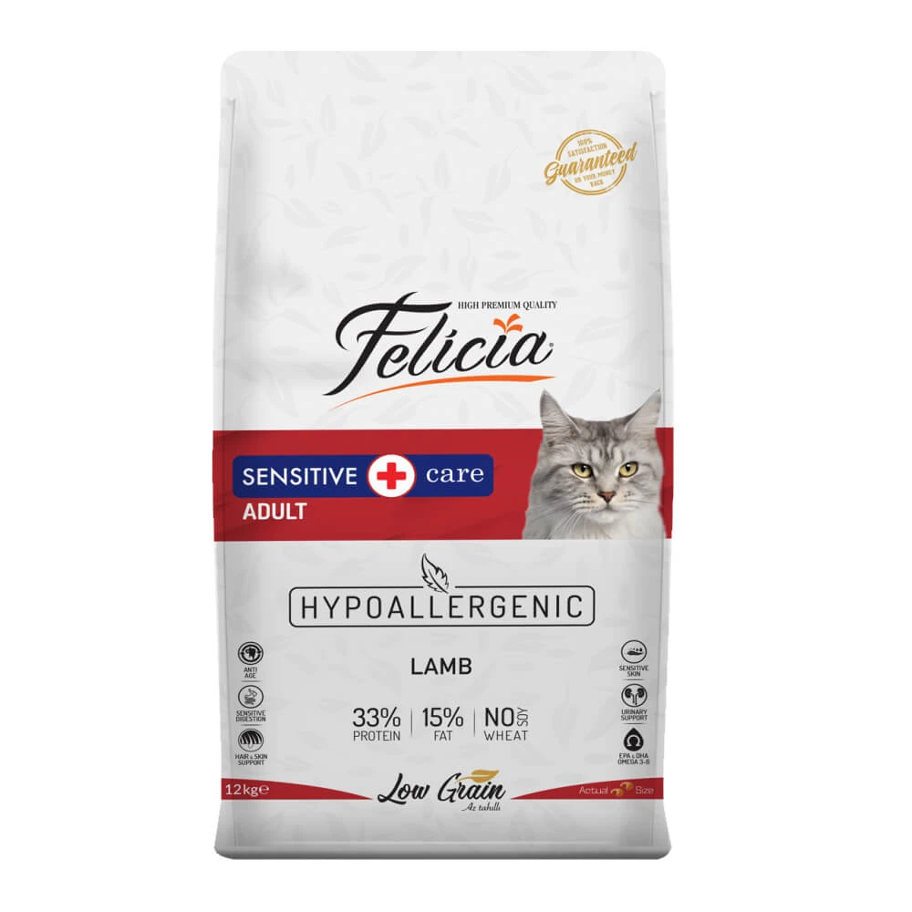 FELICIA LOW GRAIN ADULT CAT LAMB 400 GR