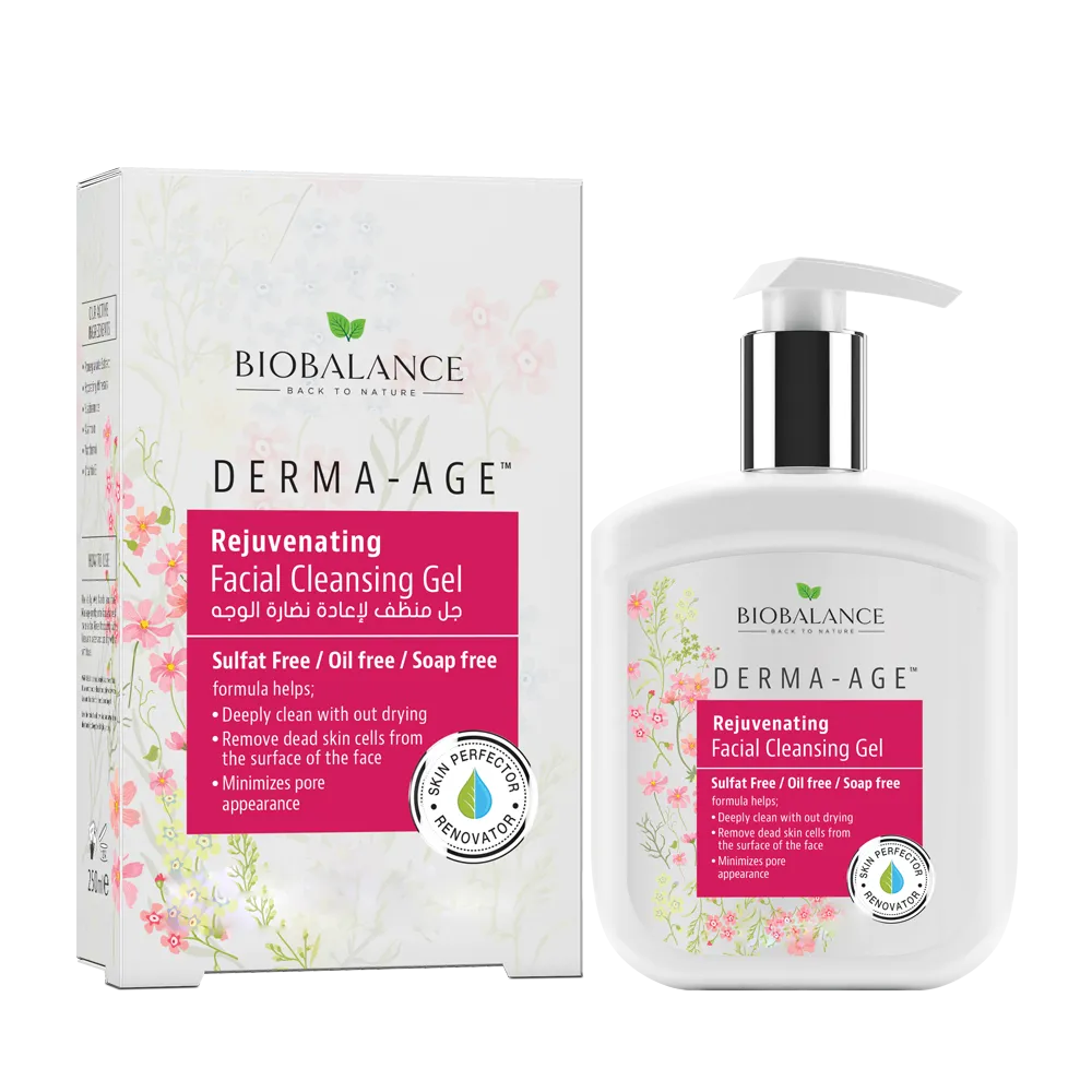 BIOBALANCE DERMA-AGE REJUVENATING FACIAL CLEANSING GEL