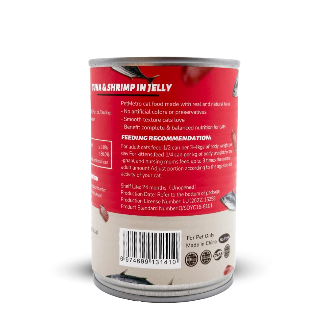 NEST wet food Balance Nutrition - Tuna & Shrimp in Jelly