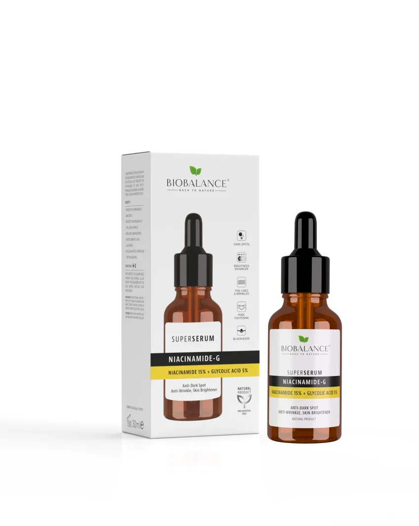 Bio Balance NIACINAMIDE 15% + GLYCOLIC ACID 5% SUPER SERUM