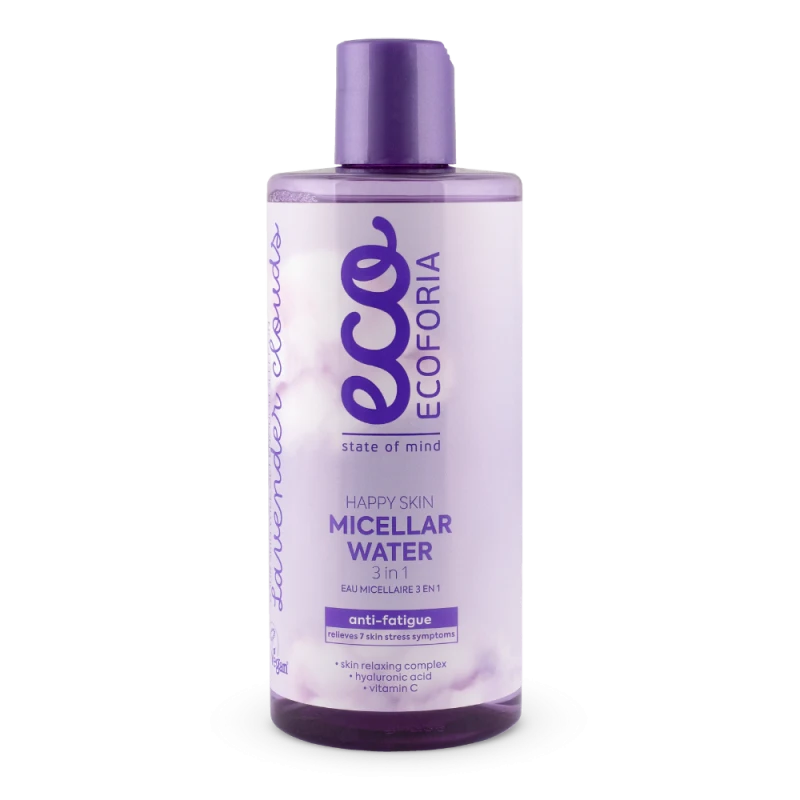 Ecoforia - Lavender Clouds Happy Skin Micellar Water 3 In 1 300 ml