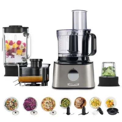 Kenwood 800w Multi-Functional Food Processor Silver FDM307SS