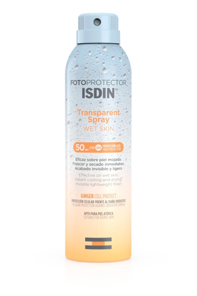 ISDIN Transparent Spray Wet Skin SPF50+ 250ml