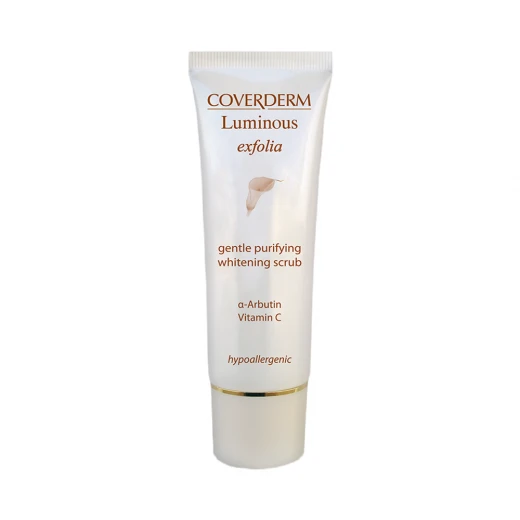 Coverderm Luminous Exfolia, whitening scrub, 50ml