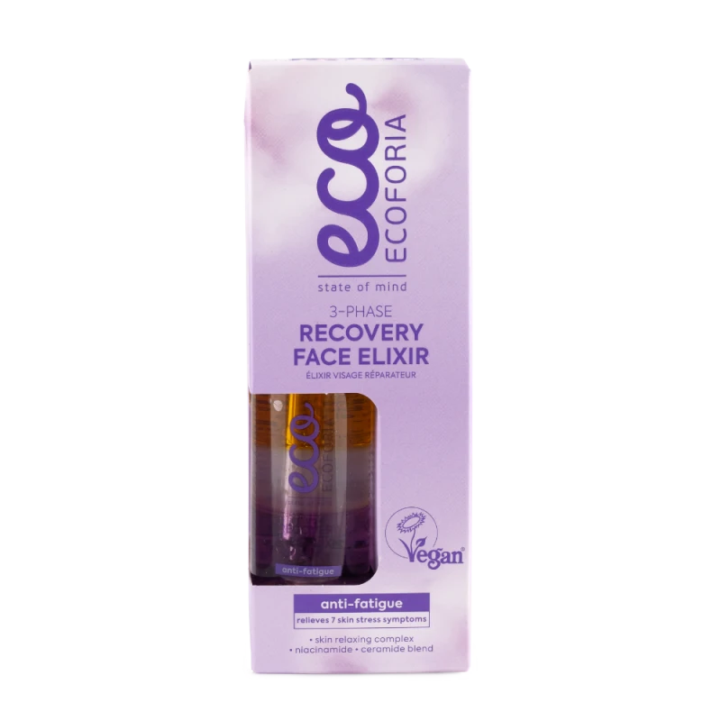 Ecoforia - Lavender Clouds 3-Phase Recovery Face Elixir 30 ml