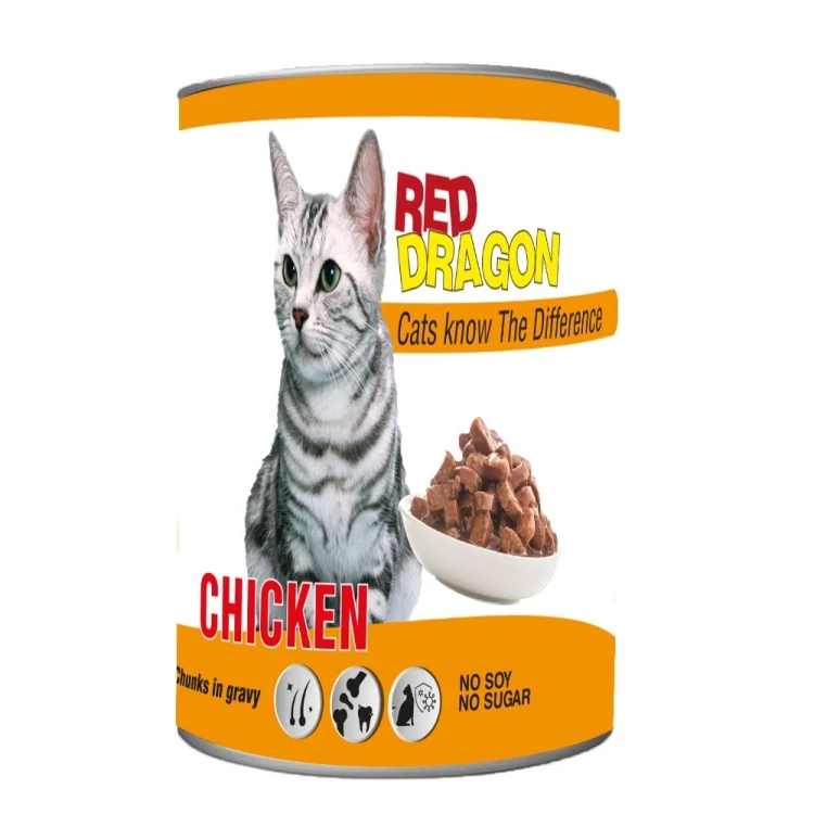 Wet Red Dragon Cat Sterilized Lamb 400g - 12 Pieces