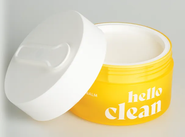 BIOBALANCE HELLO CLEAN BRIGTENING CLEANSING BALM WITH PURE VITAMIN C