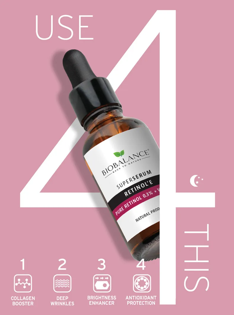 Bio Balance PURE RETINOL 0,3% + VITAMIN E 2% SUPER SERUM