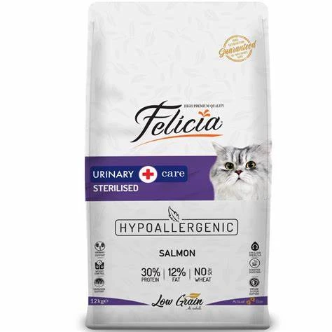 FELICIA LOW GRAIN CAT STERILISED SALMON 400 GR