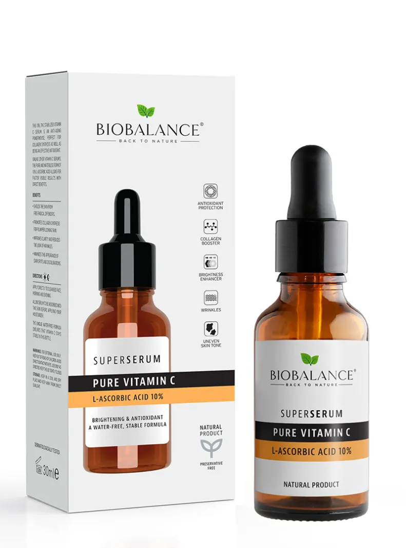 BIO BALANCE VITAMIN C L-ASCORBIC ACID 10% SUPER SERUM