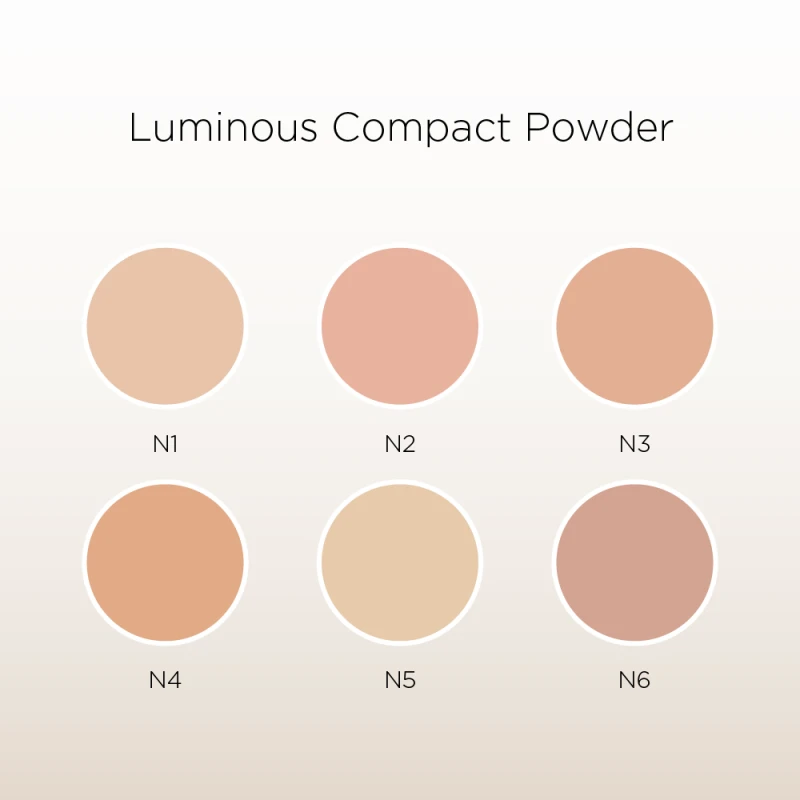 Coverderm Luminous Compact Powder Number 6 - 10gr