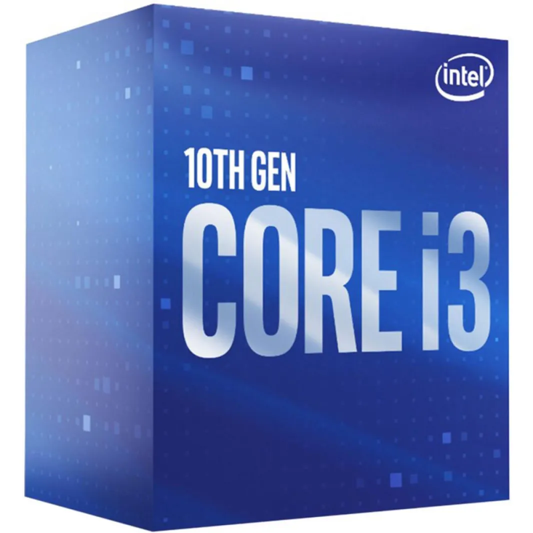 معالج Intel® Core™ i3-10100F، رباعي النواة و8 خيوط بسرعة تصل إلى 4.3 جيجا هرتز