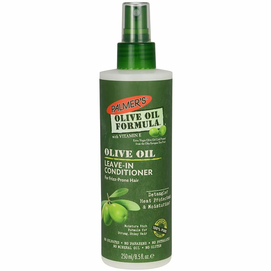 Olive Oil Leave-In Conditioner For Dry Hair Nourishes And Repairs Dry, Curly Hair -250Ml- Palmers