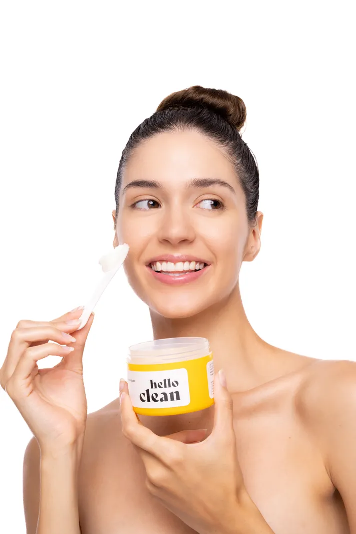 BIOBALANCE HELLO CLEAN BRIGTENING CLEANSING BALM WITH PURE VITAMIN C