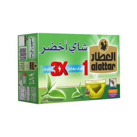 العطار شاي أخضر 100 كيس