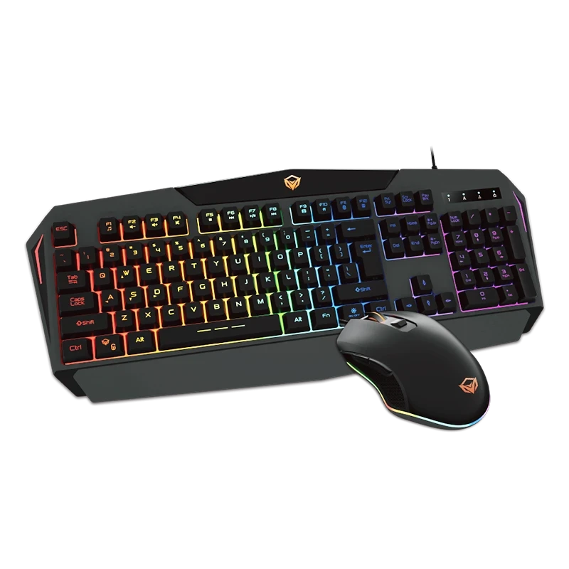 Keyboard & Mouse Backlit + Headset Q10 7.1 + Glorious Desktop Mouse Pad