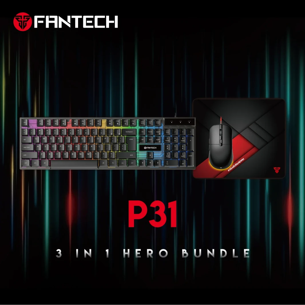 مجموعة ألعاب FANTECH P31 HERO BUNDLE