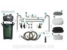 Atman CF 1000 Canister filter