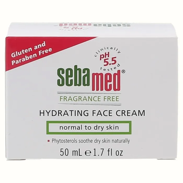 FRAGRANCE FREE HYDRATING FACE CREAM - 50 ML